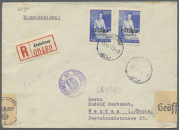 Br Finnland - Finn. Besetzung: Ostkarelien: 1942 (5.9.), Staatspräsident Ryti 3,50 M. Und Marschall Mannerheim 3, - Other & Unclassified