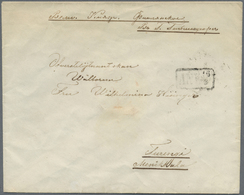 GA Finnland - Besonderheiten: Incoming Mail: 1856, Russia Postal Stationery Envelope Used ToTurengi Monikkala Wit - Other & Unclassified