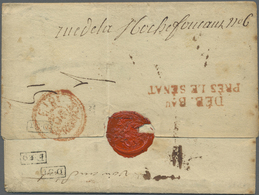 Br Frankreich - Vorphilatelie: 1813, Folded Letter Cover From "102 BONN" Addressed To Comte Germain Garnier In Pa - 1792-1815: Conquered Departments