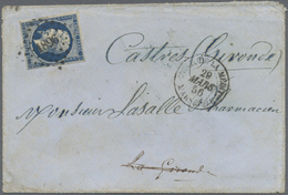 Br Frankreich: 1856. Envelope With Full Text Written From Malta Dated '25th Mars 1856'' Addressed To France Beari - Usati