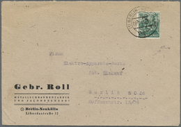 Br Berlin - SBZ-Bezirkshandstempel: 1948, " 3 Berlin", 2 Ortsbriefe Unter Verwendung Der 16 Pfg. Arbeit - Other & Unclassified