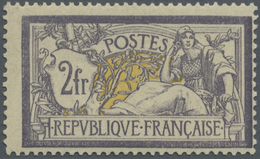 ** Frankreich: 1900, Freimarke 2 Fr. Merson Violett Auf Gelb, Farbrisches, Postfrisches Prachtstück. (Yvert 122, - Oblitérés