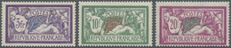 ** Frankreich: 1925, Freimarken: Allegorie 3 Fr. - 20 Fr., Tadellos Postfrische Serie (Yvert €950,-). - Oblitérés