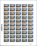 (*) Frankreich: 2013, Impressionists 'Le Havre From Camille Pissarro' Complete IMPERFORATE Pane Of 50 Stamps On Th - Oblitérés