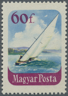 ** Thematik: Sport-Wassersport-Segeln / Sport-water Sports-sailing: Hungary. NOT ISSUED: 60f "Sailing Boat On Lake Balat - Sailing