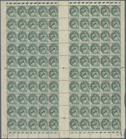 **/* Frankreich - Vorausentwertungen: 1925, Blanc 5 C. Blaugrün Mit Aufdruck 'AFFRANCHts / POSTES' Im Postfrischen - Altri & Non Classificati