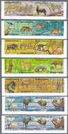 ** Thematik: Tiere- Exotische Tiere / Animals-exotic Animals: 1975, Burundi, Afrikanische Tierwelt Komplette Serie In UN - Autres & Non Classés