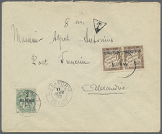 Br Französische Post In Ägypten - Alexandria: 1922. Envelope Addressed To 'Poste Restaute Francaise, Alexandria' - Altri & Non Classificati