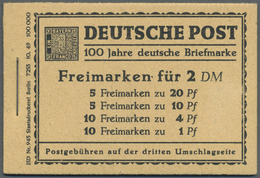** Berlin - Markenheftchen: 1949, Berliner Bauten, Markenheftchen Komplett In Postfrischer Erhaltung. B - Booklets