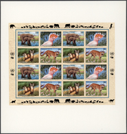 Thematik: Tiere, Fauna / Animals, Fauna: 1997, UN New York. Imperforate Proof For The Miniature Sheet (4 Blocks Of 4 Sta - Autres & Non Classés