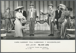 GA Berlin - Ganzsachen: 1961, 10 Pfg. Foto-Privatganzsachenkarte "EIN JAHR MY FAIR LADY" Mit Szenenfoto - Autres & Non Classés