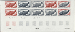 ** Thematik: Tiere-Fische / Animals-fishes: 1965, Nouvelle Caledonie: Fishes Complete Issue In 2x Five Different Colour- - Fishes