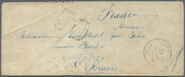 Br Frankreich - Militärpost / Feldpost: CRIMEA-WAR: 1854/1855, Three Covers To France With Double Circle "ARMEE D - Army Postmarks (before 1900)