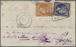 Br Griechenland: 1874-81, Three Folded Envelopes With Large Hermeshead Frankings From PATRAS & SYRA, Attractive M - Storia Postale