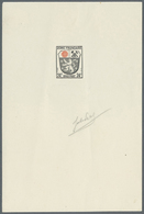 (*) Französische Zone - Allgemeine Ausgabe: 1946, 1-10 'Wappen", Mi. 4 Fehlend, 9 Épreuves D'artiste - K - Andere & Zonder Classificatie