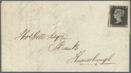 Br Großbritannien: 1840, SUNDAY MAY DATE, 1d. Black, Plate 2, Lettered "B-I", Fresh Colour, Full To Huge Margins - Other & Unclassified