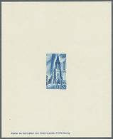 (*) Französische Zone - Baden: 1948, 2 Pfg. Bis 1 M. Freimarken-Ausgabe Als Ministerblocks Auf Kartonpap - Andere & Zonder Classificatie