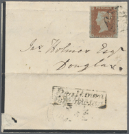 Br Großbritannien - Isle Of Man: 1843. Mourning Letter Written From ‘Perevil Terrace’ Dated ‘Feb 5th 1843’ Addres - Isola Di Man