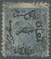 O Ägypten: 1866 10pi. Slate, Perf 12½, Wmk Reversed, Used And Cancelled By 1866 C.d.s., Fine. Signed 'A. Brun'. - 1915-1921 Protectorat Britannique