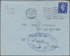 Br Großbritannien - Isle Of Man: 1941. Envelope Written From Lytham St Annes Addressed To An Italian Internee ‘Ho - Isle Of Man