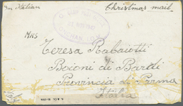 Br Großbritannien - Isle Of Man: 1942. Censored Envelope (faults) Written By Italian P.O.W. In ‘House 51, “O” Lnt - Isola Di Man