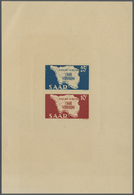 (*) Saarland (1947/56): 1948, Saar-Verfassung Als Ministerblock, Saubere Erhaltung, Sehr Selten, Auflage - Unused Stamps