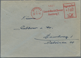 Br Bizone - Besonderheiten: 1948, 240 Pfg. ZEHNFACH-Absenderfreistempel "Conrad Hinrich Donner" Auf Ort - Other & Unclassified