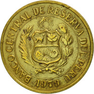 Monnaie, Pérou, 5 Soles, 1979, Lima, SUP, Laiton, KM:271 - Pérou