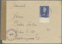 Br Bundesrepublik Deutschland: 1950, Auslandsbrief Mit 30 Pfg. Helfer Der Menschheit Als Portogerechte - Other & Unclassified