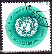 UNO Genf Geneva Geneve - Freimarke (MiNr. 7) 1969 - Gest Used Obl  !!lesen/read/lire!! - Usati