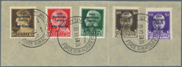 Brrst Italien - Militärpostmarken: Atlantikküste: 1943, Overprints "Italia Repubblicana Fascista Base Atlantica", 10 - Other & Unclassified