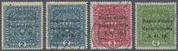 O/* Italienische Besetzung 1918/23 - Julisch-Venetien: 1918: Österreichische Freimarken Mit Aufdruck: 2 Kronen Bla - Venezia Giulia