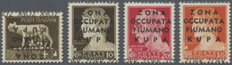 (*) Italienische Besetzung 1941/43 - Fiumerland-Kupa: 1941, Italian Issue "Imperiale" 5 C. Brown, 10 C. Brown, 20 - Fiume & Kupa