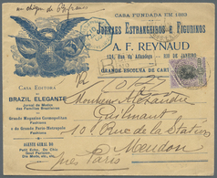 Br Brasilien: 1905. Registered Advertising Envelope For 'Casa Editora/Brazil Elegante/Grande Magazine De Fashion' Addres - Altri & Non Classificati