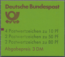 ** Bundesrepublik - Markenheftchen: 1982, Burgen Und Schlösser, 3 DM Markenheftchen, 3. Seite "PostSpar - Other & Unclassified
