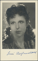 Br Autographen: 1928, LENI RIEFENSTAHl, Deutsche Schauspielerin (1902-2003), Eigenhändig Geschriebener - Andere & Zonder Classificatie