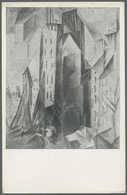 Ansichtskarten: Künstler / Artists: FEININGER, Lyonel (1871-1956), Deutsch-amerikanischer Maler, Gra - Zonder Classificatie