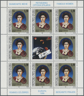 ** Kroatien - Serbische Krajina: 1996, Europa, Both Issues In Five Little Sheets Of 8 Stamps Each, Mint Never Hin - Croatia