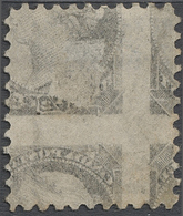(*) Canada: 1882, 1/2 C. Black With Set Off On Reverse, Unused Without Gum, Little Thin, Rare! - Other & Unclassified