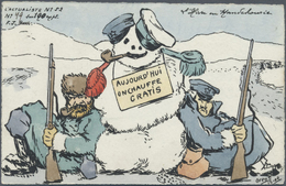 Ansichtskarten: Politik / Politics: RUSSISCH-JAPANISCHER KRIEG 1904/1905, Französische Karikatur Aus - People