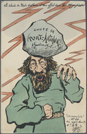 Ansichtskarten: Politik / Politics: RUSSISCH-JAPANISCHER KRIEG 1904/1905, Französische Karikatur Aus - People