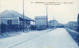 CPA - ORMESSON-sur-MARNE (94) - Aspect Du Quartier Rêve De Paris Et De L'Avenue Henri-Peuteuil Dans Les Années 20 - Ormesson Sur Marne