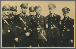 Ansichtskarten: Propaganda: 1935/1939, Drei Fotokarten SS-Panzer-Grenadier-Regiment "Der Führer", Al - Partis Politiques & élections