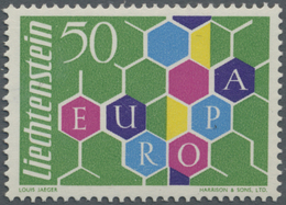 ** Liechtenstein: 1960, Europa 50 Rp. In Type II, Tadellos Postfrisch. (Mi. 1600,- €) - Lettres & Documents