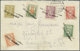 Br Litauen: 1932, Sehr Seltener Schiffspostbrief, Aus Dem Dampfer-Briefkasten Memel-Cranzbeek. - Lituania