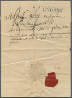 Br Malta - Vorphilatelie: 1836, Complete Folded Church Letter From NAFPLIO (Greece) Via MALTA And Desinfected The - Malta