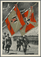 Ansichtskarten: Propaganda: 1939, "Heimkehr Der Deutschen Legion" Mit Mi-Nr. 701 Und SoStpl. Berlin - Partiti Politici & Elezioni