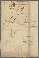 Br Grenada: 1815. Stampless Envelope (re-folded For Display) Written From Grenada Dated 'St George December 7th 1815' Ad - Grenada (...-1974)