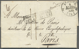 Br Honduras: 1832. Stampless Envelope Written From The Central America Explorer Juan Galindo From Trujillo Dated ‘Decemb - Honduras