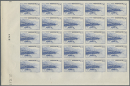 ** Monaco: 1946, 1,20 - 25 Fr. Freimarken Ansichten Monacos, 75 Kompl. Sätze UNGEZÄHNT In Postfrisch Einwandfreie - Unused Stamps